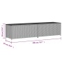 Garden storage box synthetic rattan beige mix 469L by , Outdoor storage boxes - Ref: Foro24-365331, Price: 233,70 €, Discount: %