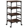 Oak brown engineered wood kitchen cart 45x35x89.5 cm by , Kitchen and dining carts - Ref: Foro24-842330, Price: 63,43 €, Disc...