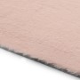 Alfombra de pelo sintético de conejo rosa envejecido 140x200 cm de vidaXL, Alfombras - Ref: Foro24-285085, Precio: 78,81 €, D...