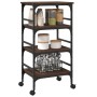 Oak brown engineered wood kitchen cart 45x35x89.5 cm by , Kitchen and dining carts - Ref: Foro24-842330, Price: 63,43 €, Disc...