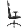 Black and white synthetic leather massage gaming chair by , Gaming chairs - Ref: Foro24-345428, Price: 124,22 €, Discount: %