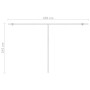 Toldo automático LED sensor de viento gris antracita 400x350 cm de , Toldos - Ref: Foro24-3069634, Precio: 784,46 €, Descuent...