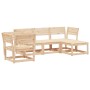 Garden sofa set 5 pieces solid pine wood by , Garden sets - Ref: Foro24-3216915, Price: 349,77 €, Discount: %