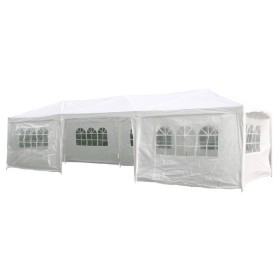 HI Party tent with side walls white 3x9 m by HI, Tents and gazebos - Ref: Foro24-429135, Price: 188,38 €, Discount: %