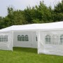 HI Party tent with side walls white 3x9 m by HI, Tents and gazebos - Ref: Foro24-429135, Price: 188,24 €, Discount: %