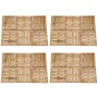 Porch tiles 24 units brown wood 50x50 cm by , Floors and carpets - Ref: Foro24-276436, Price: 254,95 €, Discount: %