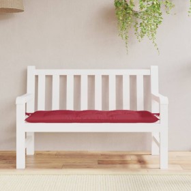 Garden bench cushion Oxford fabric red red 120x50x7 cm by , Cushions for chairs and sofas - Ref: Foro24-314953, Price: 32,38 ...