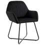 Dining chairs 4 units black velvet by vidaXL, dining chairs - Ref: Foro24-277011, Price: 353,33 €, Discount: %