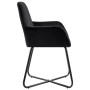 Dining chairs 4 units black velvet by vidaXL, dining chairs - Ref: Foro24-277011, Price: 353,33 €, Discount: %