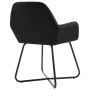 Dining chairs 4 units black velvet by vidaXL, dining chairs - Ref: Foro24-277011, Price: 353,33 €, Discount: %