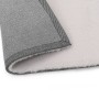 Gray synthetic rabbit hair rug 140x200 cm by vidaXL, Rugs - Ref: Foro24-285097, Price: 60,27 €, Discount: %