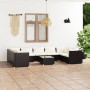 10-piece garden furniture set and black synthetic rattan cushions by , Garden sets - Ref: Foro24-3101975, Price: 1,00 €, Disc...