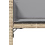 Sillones jardín con cojines 4 uds ratán sintético beige mezcla de , Sillas de jardín - Ref: Foro24-365006, Precio: 160,51 €, ...