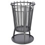 HI Non-sparking garden brazier black 40x61 cm by HI, Chimneys - Ref: Foro24-429151, Price: 66,70 €, Discount: %