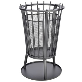 HI Non-sparking garden brazier black 40x61 cm by HI, Chimneys - Ref: Foro24-429151, Price: 66,99 €, Discount: %