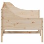 Solid pine wood sofa bed 80x200 cm by , Beds and slatted bases - Ref: Foro24-842826, Price: 119,27 €, Discount: %