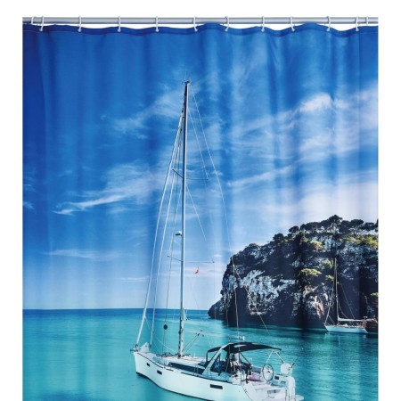 RIDDER Sailboat Shower Curtain 180x200 cm by RIDDER, shower curtains - Ref: Foro24-425982, Price: 34,75 €, Discount: %