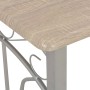 Set 3-teiliger hoher Küchentisch und Stühle aus Holz und Stahl von vidaXL, Möbelsets für Küchen und Esszimmer - Ref: Foro24-2...