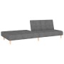 2 seater sofa bed light gray fabric by , Sofas - Ref: Foro24-375754, Price: 223,25 €, Discount: %