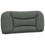 Cabecero de cama acolchado tela gris oscuro 80 cm de , Cabeceros y pies de cama - Ref: Foro24-374526, Precio: 53,89 €, Descue...