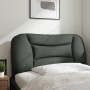 Dark gray fabric padded headboard 80 cm by , Headboards and footboards - Ref: Foro24-374526, Price: 53,89 €, Discount: %