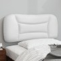 Cabecero de cama acolchado cuero sintético blanco 90 cm de , Cabeceros y pies de cama - Ref: Foro24-374545, Precio: 61,20 €, ...