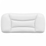 Cabecero de cama acolchado cuero sintético blanco 90 cm de , Cabeceros y pies de cama - Ref: Foro24-374545, Precio: 61,20 €, ...