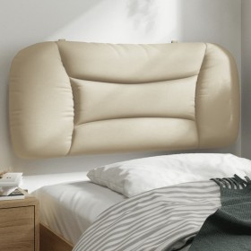 Cabecero de cama acolchado tela crema 80 cm de , Cabeceros y pies de cama - Ref: Foro24-374530, Precio: 60,99 €, Descuento: %