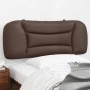 Cabecero de cama acolchado cuero sintético marrón 100 cm de , Cabeceros y pies de cama - Ref: Foro24-374558, Precio: 55,72 €,...