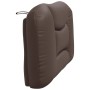 Cabecero de cama acolchado cuero sintético marrón 100 cm de , Cabeceros y pies de cama - Ref: Foro24-374558, Precio: 55,72 €,...