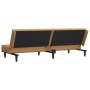 Brown velvet 2-seater sofa bed by , Sofas - Ref: Foro24-375934, Price: 212,44 €, Discount: %