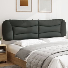 Cabecero de cama acolchado tela gris oscuro 200 cm de , Cabeceros y pies de cama - Ref: Foro24-374617, Precio: 84,99 €, Descu...