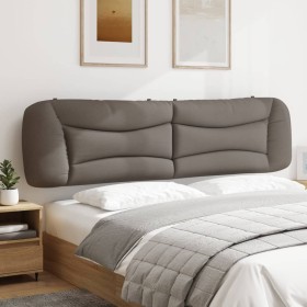 Padded headboard in taupe gray fabric 200 cm by , Headboards and footboards - Ref: Foro24-374620, Price: 89,99 €, Discount: %