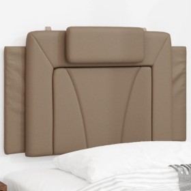 Cappuccino synthetic leather padded bed headboard 90 cm by , Headboards and footboards - Ref: Foro24-374771, Price: 35,99 €, ...