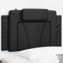 Cabecero de cama acolchado cuero sintético negro 90 cm de , Cabeceros y pies de cama - Ref: Foro24-374767, Precio: 34,78 €, D...