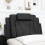 Cabecero de cama acolchado cuero sintético negro 90 cm de , Cabeceros y pies de cama - Ref: Foro24-374767, Precio: 34,78 €, D...