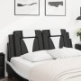 Padded headboard synthetic leather black white 120 cm by , Headboards and footboards - Ref: Foro24-374786, Price: 42,99 €, Di...