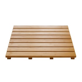 RIDDER Grating Nature wooden bath mat 52x52 cm by RIDDER, Rugs and bath mats - Ref: Foro24-425920, Price: 58,82 €, Discount: %