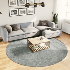 Modern long pile shaggy rug PAMPLONA green Ø 240 cm by , Rugs - Ref: Foro24-375314, Price: 117,99 €, Discount: %