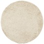 Modern long pile shaggy rug PAMPLONA gold Ø 160 cm by , Rugs - Ref: Foro24-375356, Price: 59,91 €, Discount: %