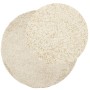 Modern long pile shaggy rug PAMPLONA gold Ø 160 cm by , Rugs - Ref: Foro24-375356, Price: 59,91 €, Discount: %