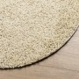 Modern long pile shaggy rug PAMPLONA gold Ø 160 cm by , Rugs - Ref: Foro24-375356, Price: 59,91 €, Discount: %