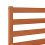 Wax brown solid pine wood bed frame 75x190 cm by , Beds and slatted bases - Ref: Foro24-844137, Price: 50,44 €, Discount: %