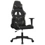 Massage-Gaming-Stuhl aus schwarzem und tarnfarbenem Kunstleder von , Gaming-Stühle - Ref: Foro24-345433, Preis: 125,07 €, Rab...