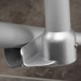 RIDDER Chrome Shower Curtain Rod Support 55x2.5x2.5 cm by RIDDER, shower bars - Ref: Foro24-425900, Price: 28,14 €, Discount: %