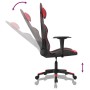 Black and red synthetic leather massage gaming chair by , Gaming chairs - Ref: Foro24-345446, Price: 126,36 €, Discount: %