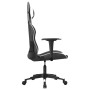 Black and white synthetic leather massage gaming chair by , Gaming chairs - Ref: Foro24-345450, Price: 126,49 €, Discount: %