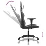 Black and white synthetic leather massage gaming chair by , Gaming chairs - Ref: Foro24-345450, Price: 126,49 €, Discount: %