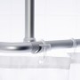 RIDDER Chrome Shower Curtain Rod Support 55x2.5x2.5 cm by RIDDER, shower bars - Ref: Foro24-425900, Price: 28,14 €, Discount: %