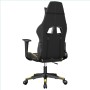 Silla gaming de masaje cuero sintético negro y dorado de , Sillones para videojuegos - Ref: Foro24-345425, Precio: 125,07 €, ...